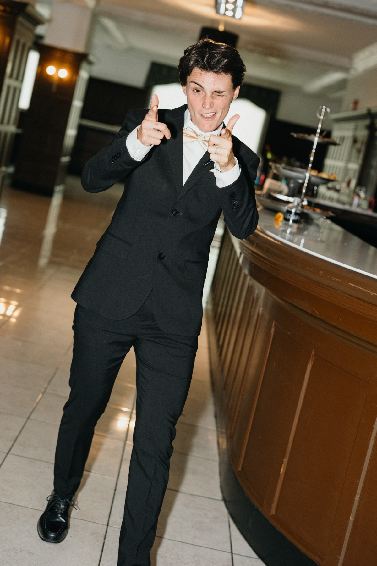 downtown club wedding