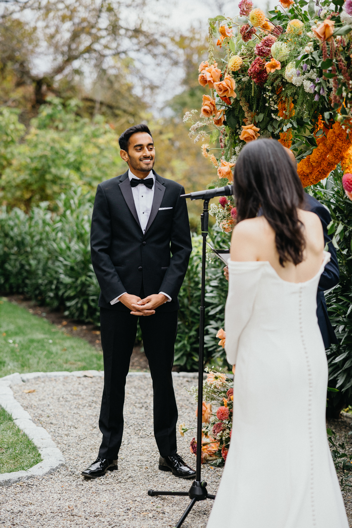 indian fusion wedding ceremony