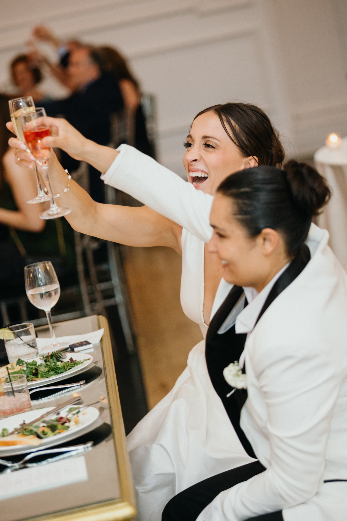 the down town club wedding reception