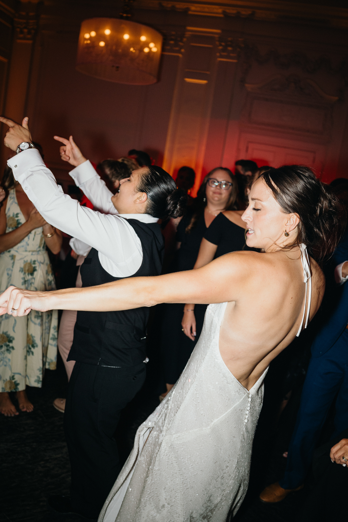 the down town club wedding reception