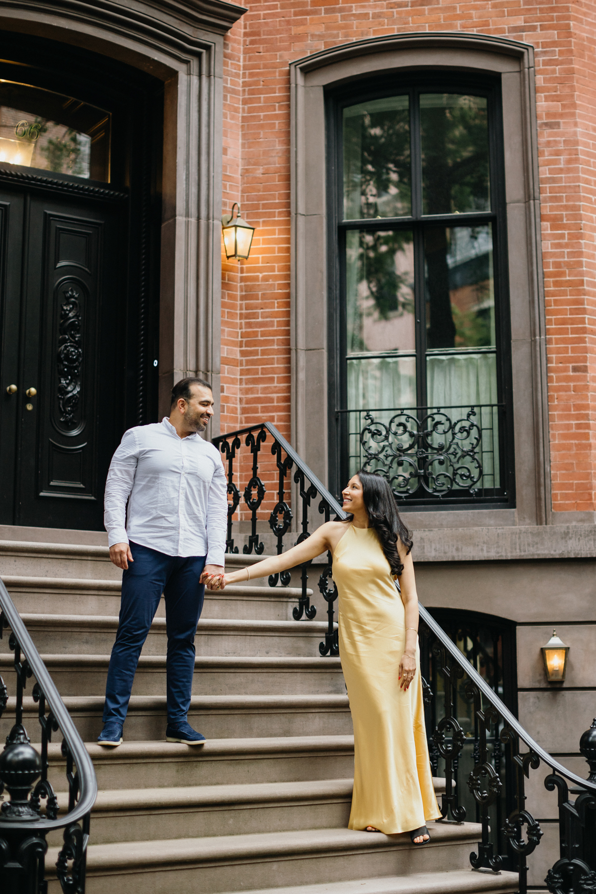 brownstone couples photos nyc
