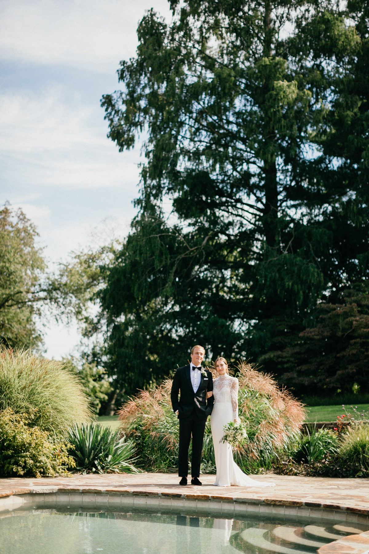 Radnor Hunt wedding couple