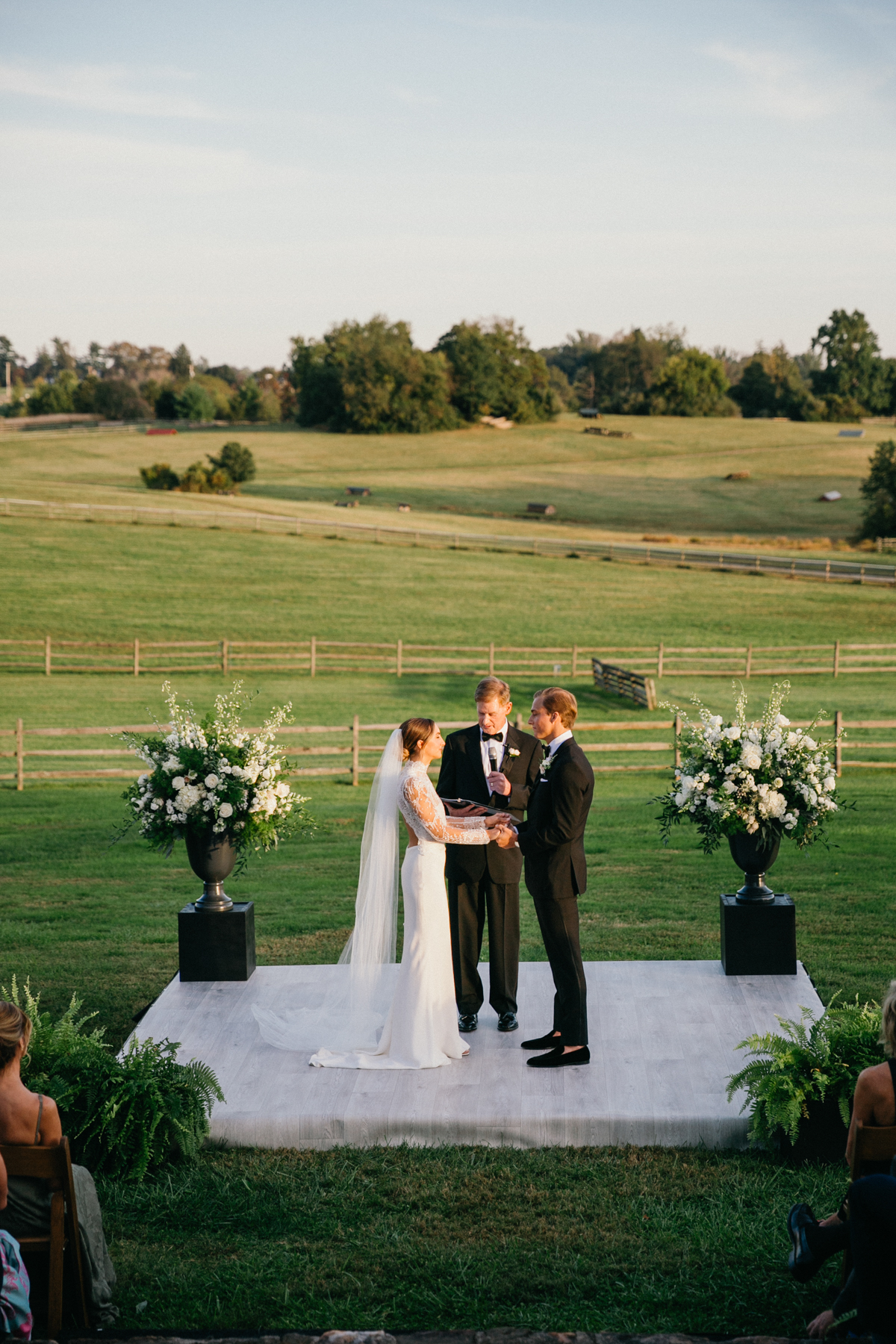 Radnor Hunt Wedding ceremony