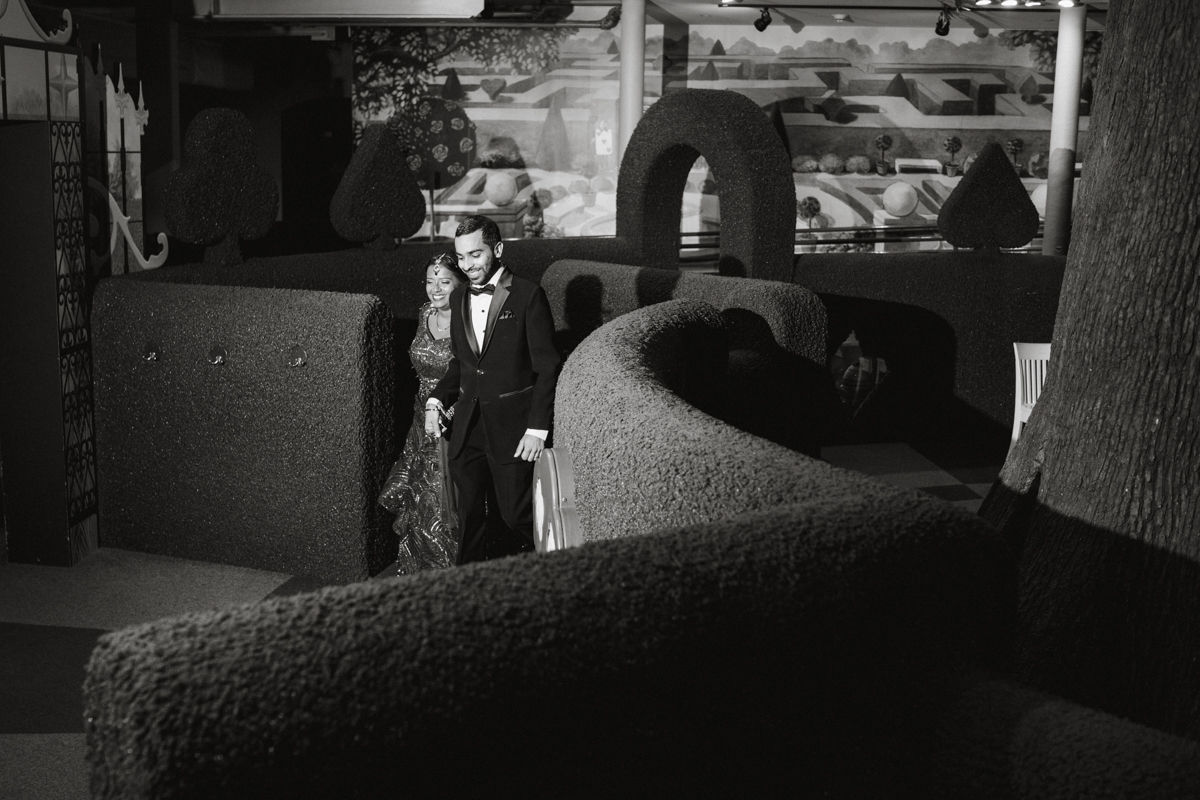 please touch museum wedding portraits