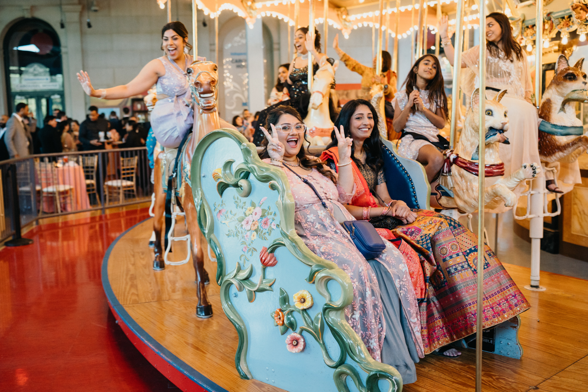 please touch museum wedding portraits