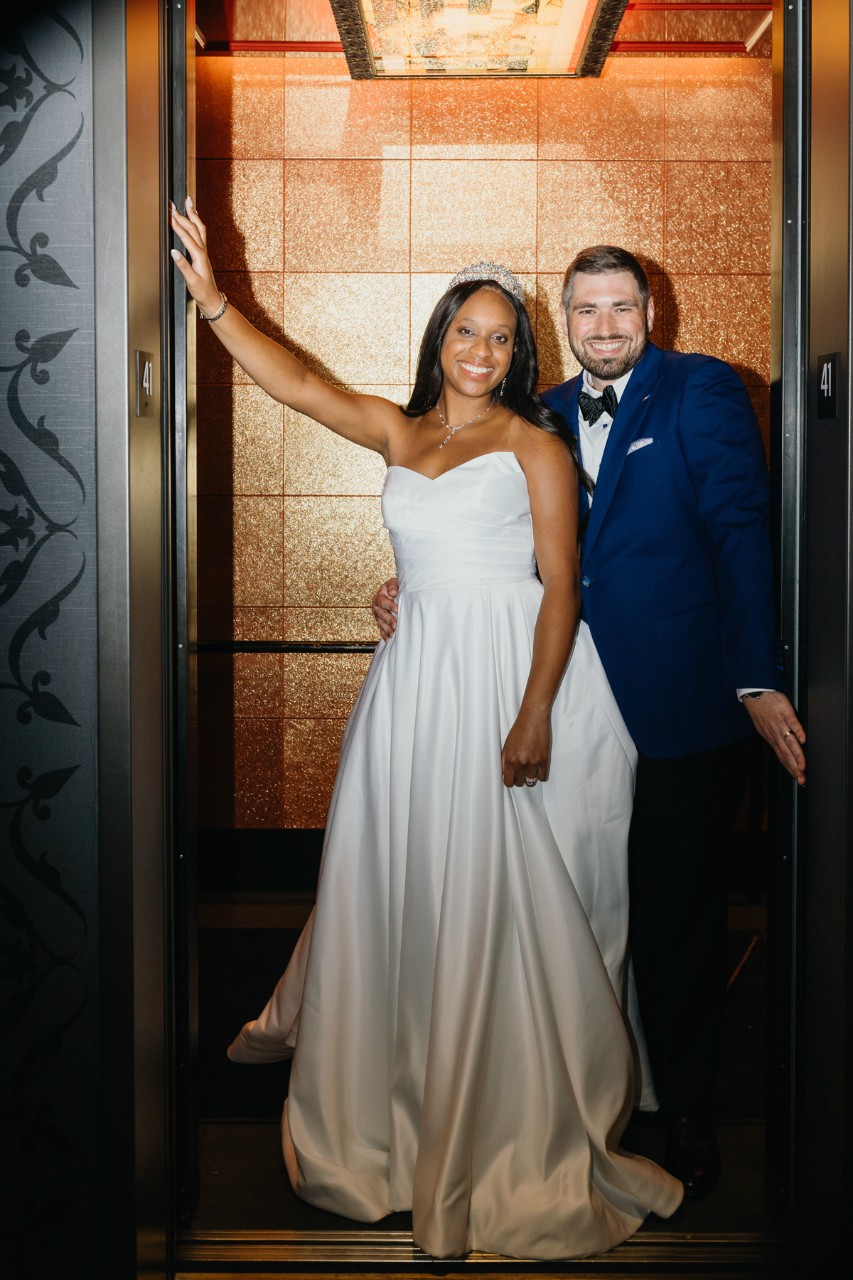 direct flash wedding photography