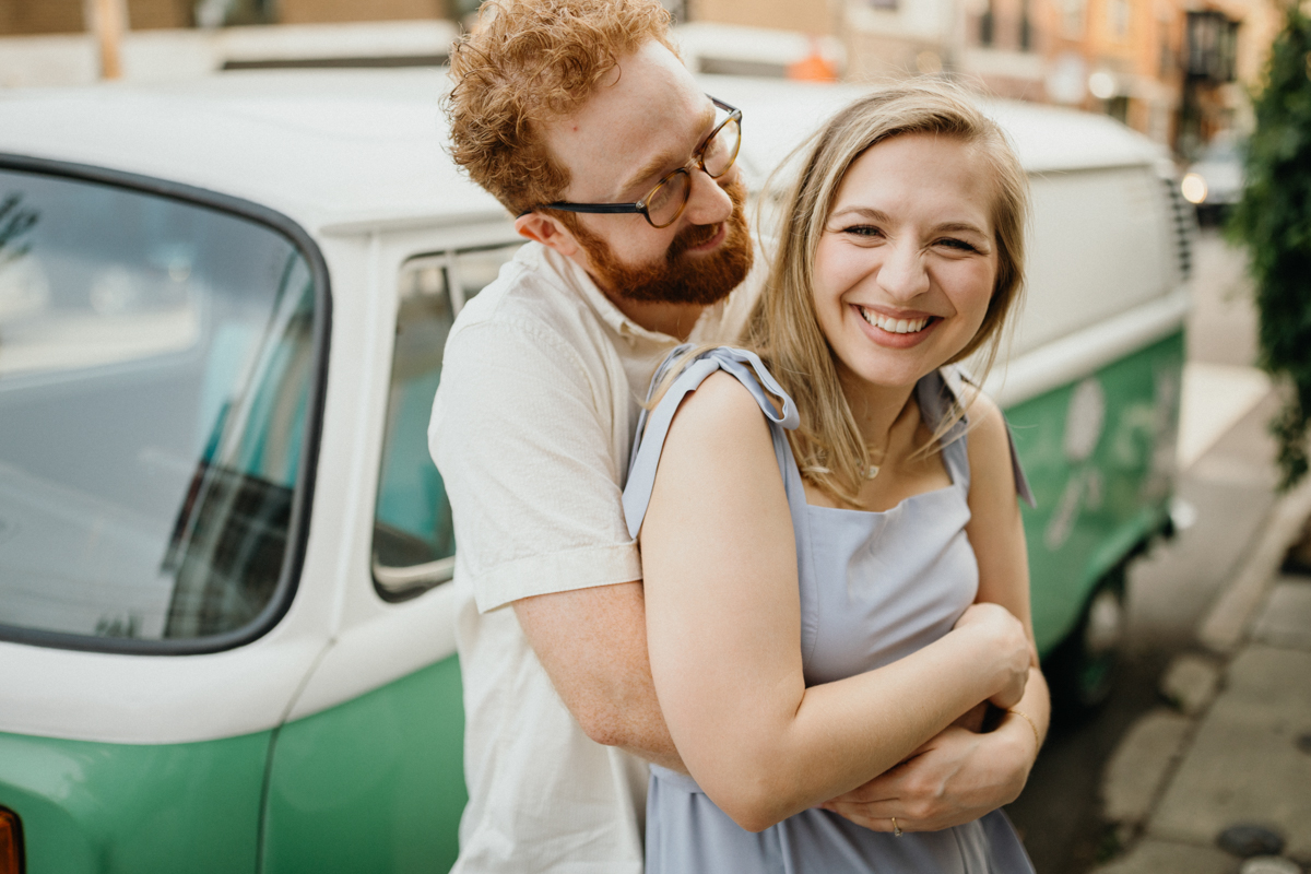 south philly engagement photos