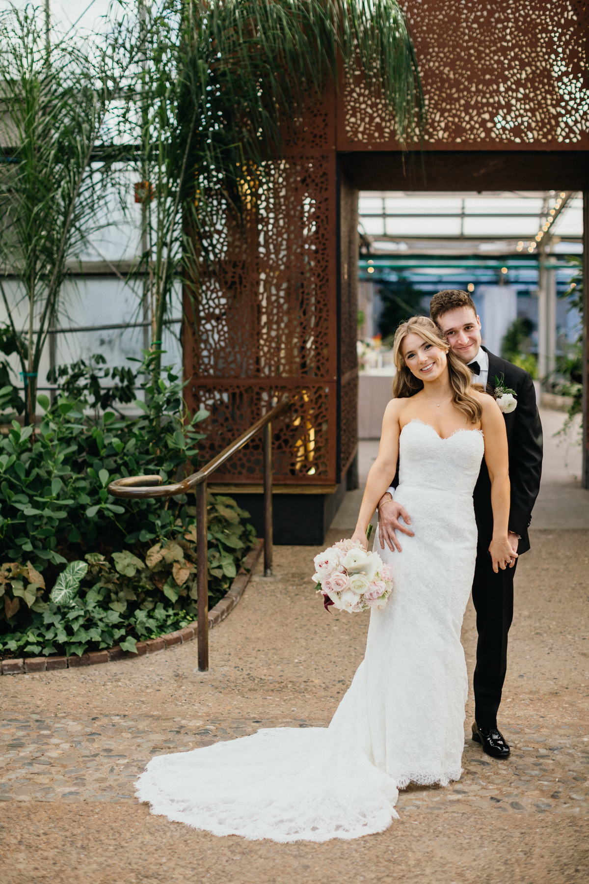 wedding at the hort