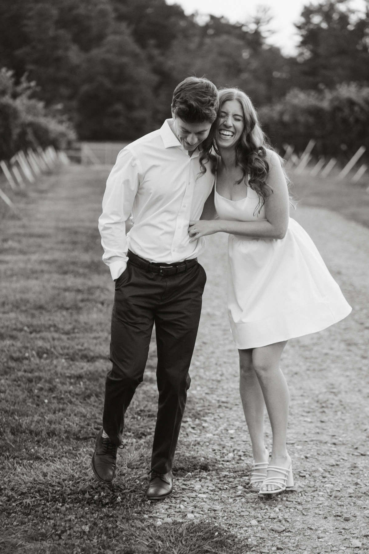 documentary vineyard engagement photos