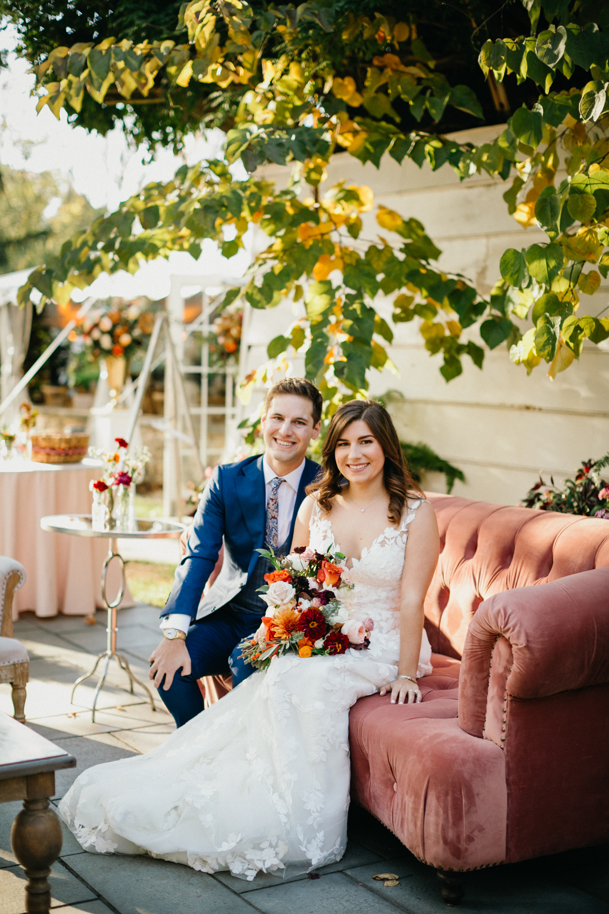 philly wedding venue with good fall foliage
