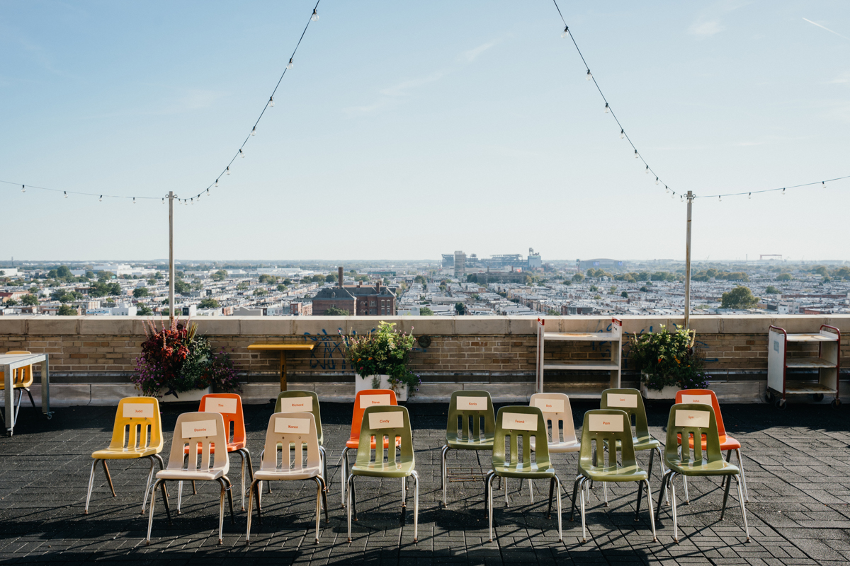 nontraditional wedding at irwins philadelphia