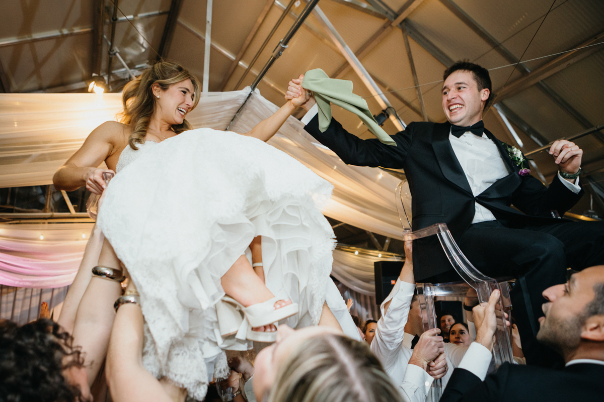wedding reception at the hort