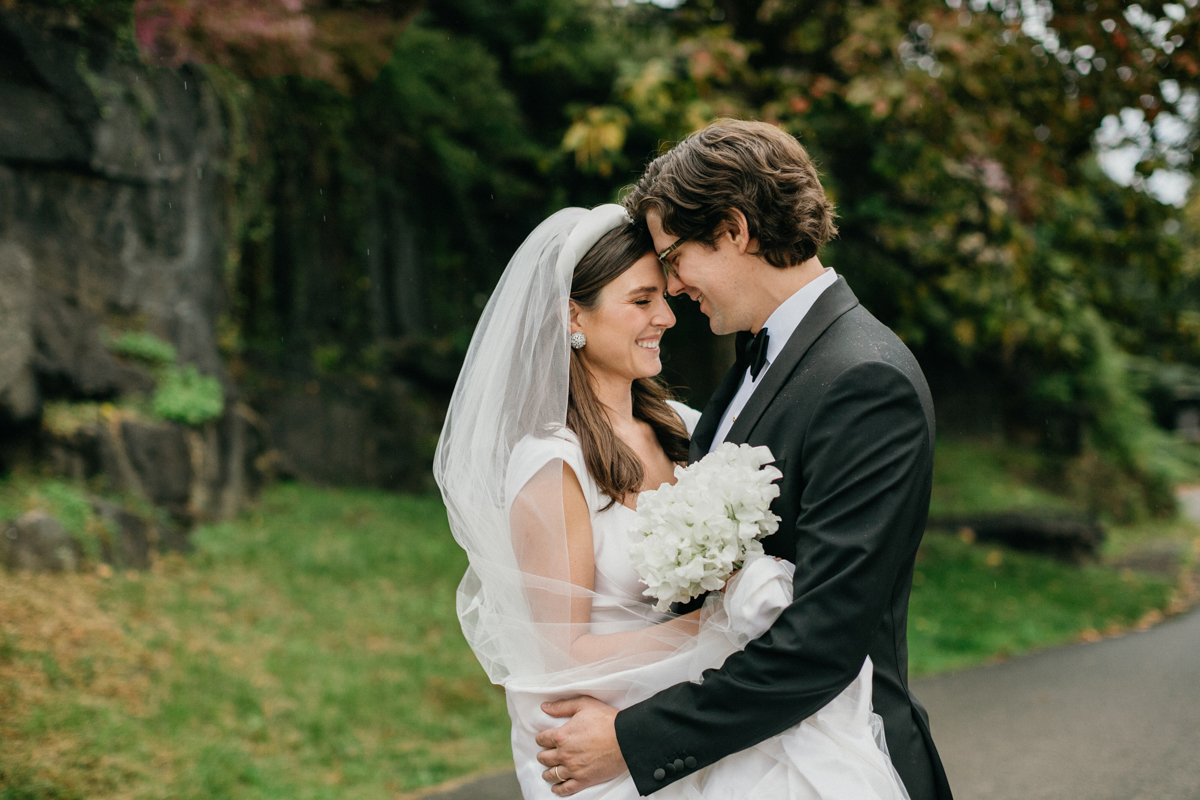waterworks fall wedding portraits