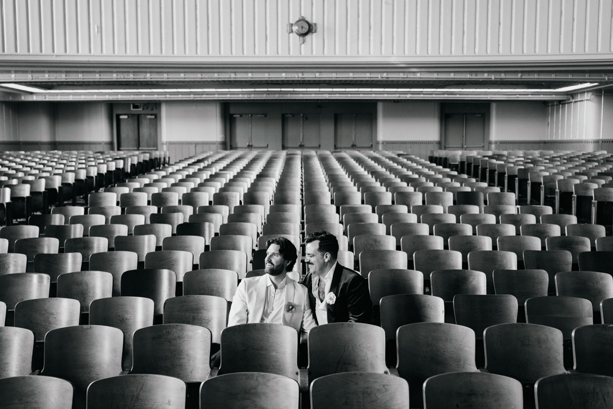 nontraditional wedding at irwins philadelphia