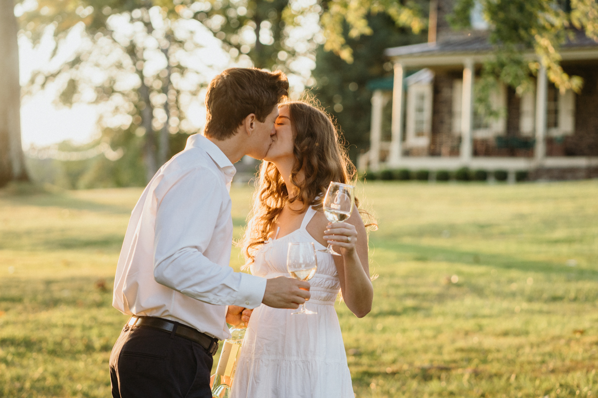 Grace Winery Engagement