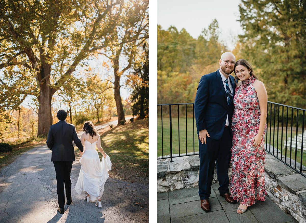 philly wedding venue with good fall foliage