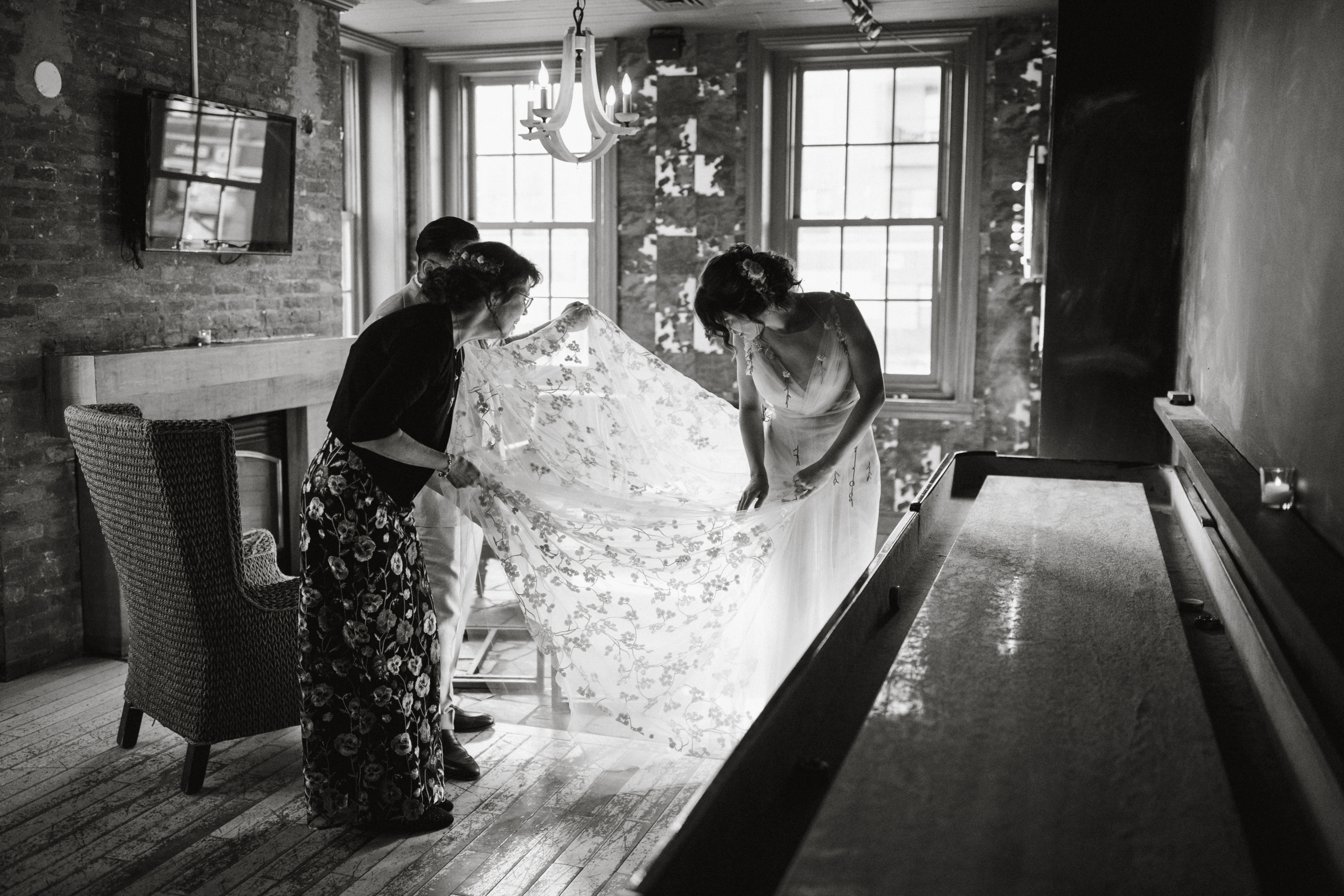 Twisted Tail Wedding reception