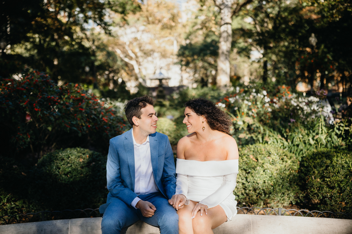 Rittenhouse Square Engagement Session