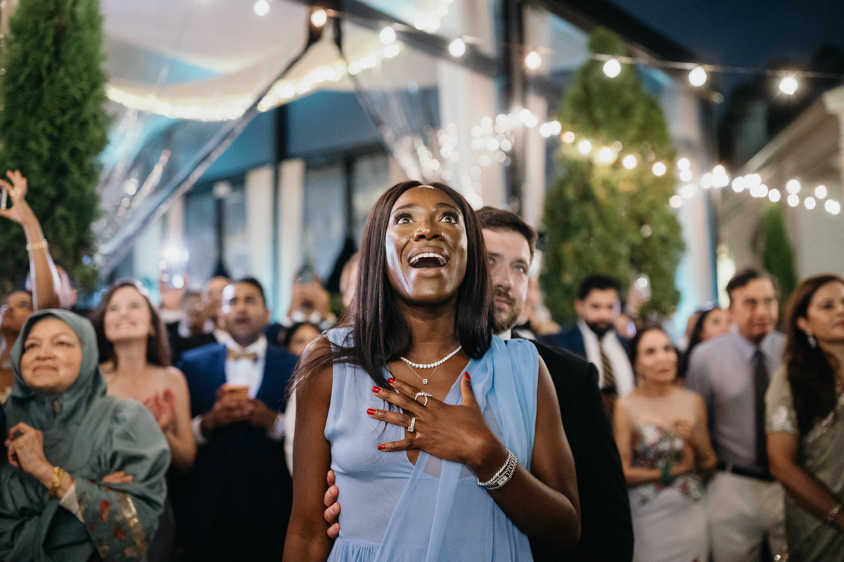 cescaphe wedding reception