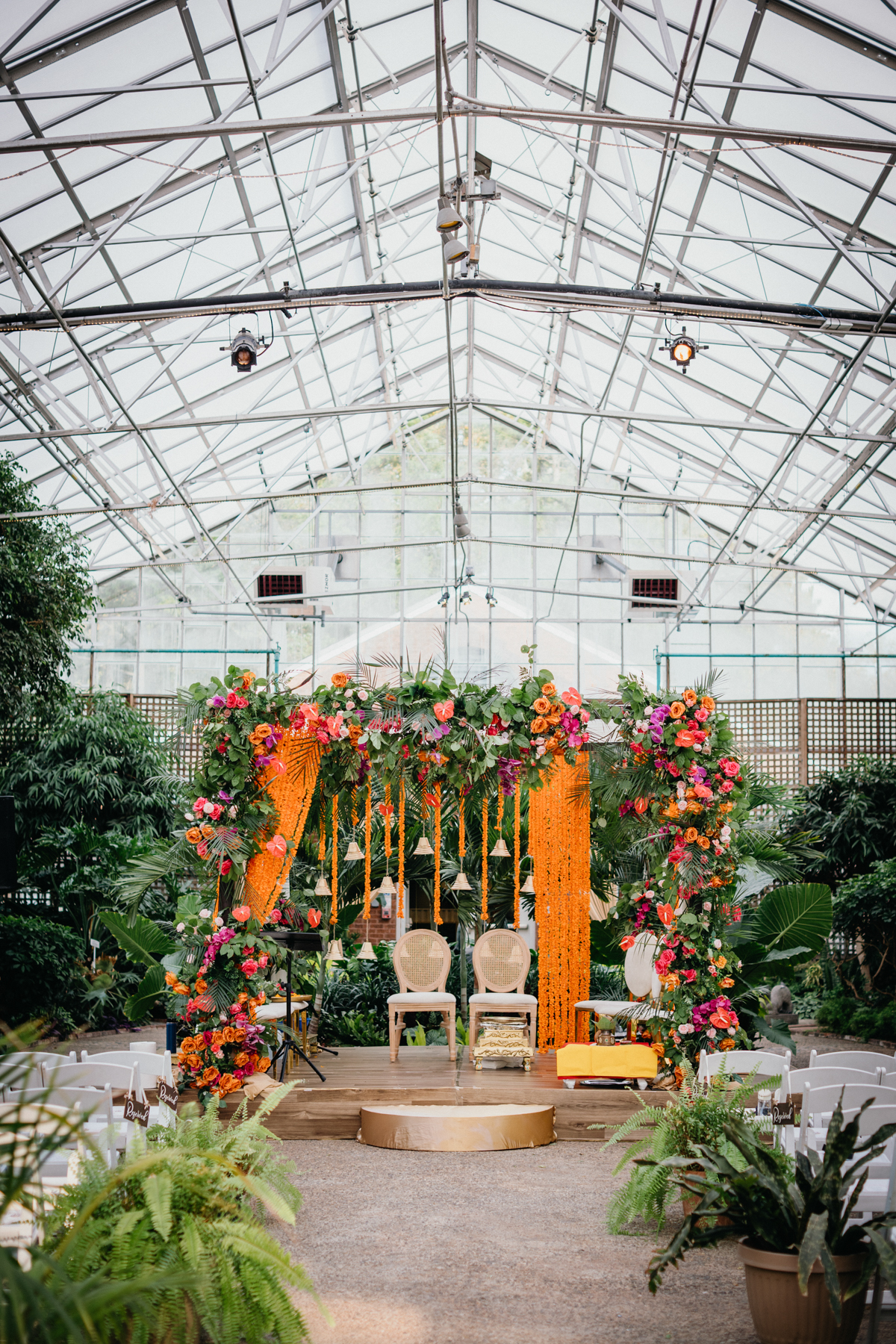 fairmount park horticulture center wedding ceremony