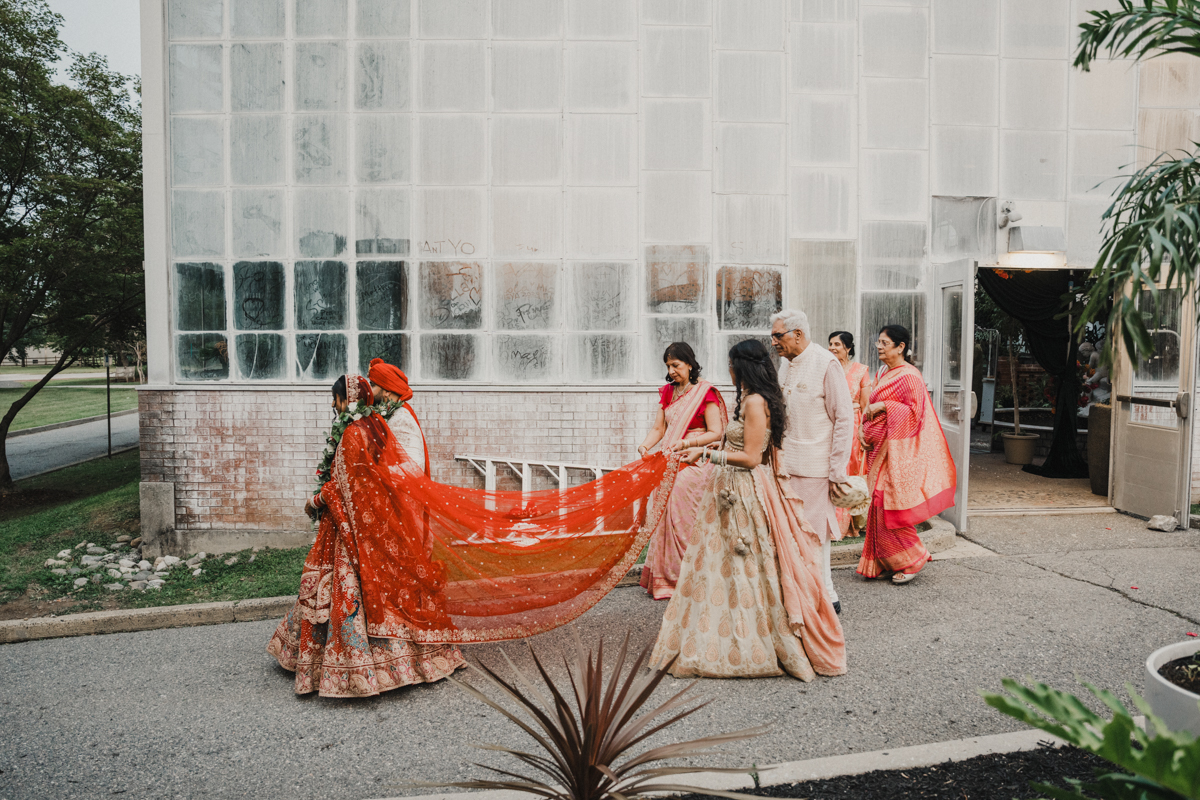 fairmount park horticulture center wedding ceremony