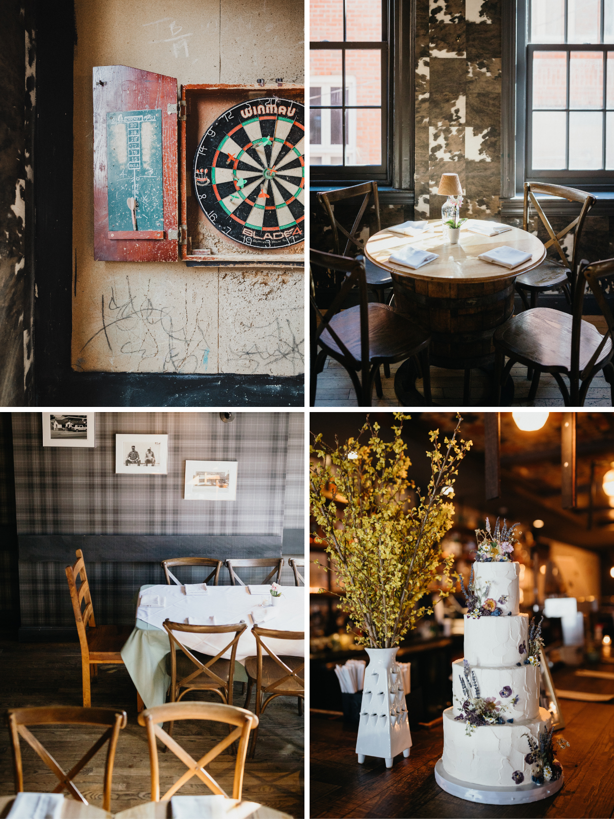 wedding reception at the twisted tail